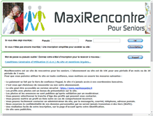 Tablet Screenshot of maxisenior.fr